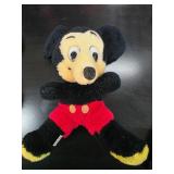 Plush Mickey Mouse Toy with Original Tag