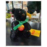 Steiff Black Teddy Bear with Tags