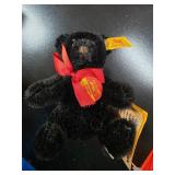 Steiff Black Mohair Teddy Bear with Tags