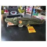 Steiff Gaty Plush Alligator Toy