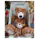 Steiff Father and Son Expedition Bear Set