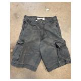 Urban Up Black Cargo Shorts