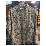 Floral Print Express Rayon Blouse