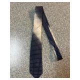 Italian Silk Tie with Geometric Pattern