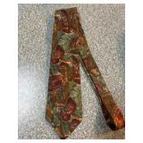 Geoffrey Beene Floral Pattern Tie