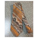 Oleg Cassini Designer Tie in Burma Print
