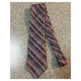 Ted Baker London Plaid Tie with Floral Accent