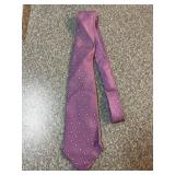 Turnbull & Asser Purple Silk Tie