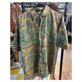 Volcano Brand Short-Sleeve Cotton Shirt