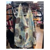 Kenneth Cole Floral Halter-Style Top