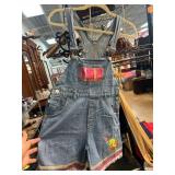Looney Tunes Denim Overalls with Tweety Design