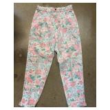 Lee Floral High-Waisted Jeans