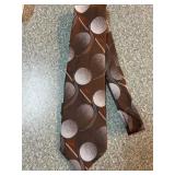St. Philippe Creations Brown Patterned Tie