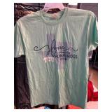 Green T-Shirt with Texas Design