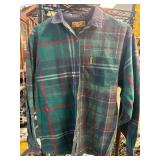 Limited Jeans Green Plaid Cotton Shirt