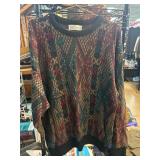 Jantzen Multicolor Knit Sweater Made in USA