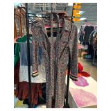 Donna Morgan Multicolor Long-Sleeve Dress