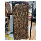 P.S. by Paul Suttton Leopard Print Skirt