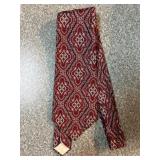 Grenada Red and White Patterned Tie