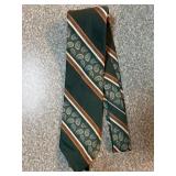 Richman Brothers Green Patterned Tie