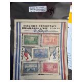 1939 Will Rogers First Day Presentation Stamps