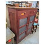 Ethan Allen Two-Drawer Pantry Cabinet