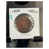 1898 Indian Head Penny in VG/Fi Condition