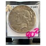 1935-S Peace Dollar, Scarce Date