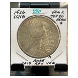 1926 Peace Silver Dollar, VAM 2 Rarity