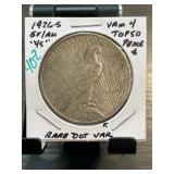 1926-S VAM 4 Peace Dollar Rare Dot Variant