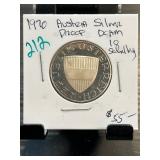 1970 Austria 10 Schilling Silver Proof Coin