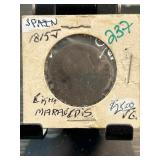 1815 Spain 8 Maravedis Coin