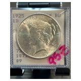 1925 Peace Dollar in Protective Holder