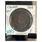 1914 Canada One Cent Coin