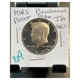 1976 Proof Bicentennial Kennedy Half Dollar