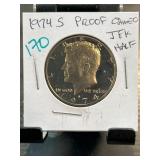 1974-S Proof Kennedy Half Dollar