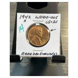 1942-S Lincoln Wheat Cent WDDO-005 65+ RD