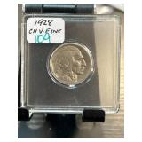 1928 Buffalo Nickel in Holder