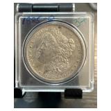 1885-O Morgan Silver Dollar in Protective Case
