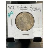 1972 Austria 10 Schilling Coin