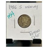 1926-S Mercury Dime ï¿½Better Dateï¿½