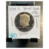 1978-S Proof Kennedy Half Dollar Coin