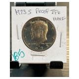1973 S Proof Kennedy Half Dollar Coin