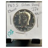 1967 S Silver Proof Kennedy Half Dollar