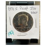 1971-S Proof JFK Half Dollar Coin