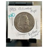 1893 Columbian Exposition Half Dollar
