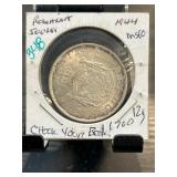 1964 Canadian Dollar Silver Coin in MS60 Condition