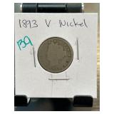 1893 Liberty Head V Nickel Coin