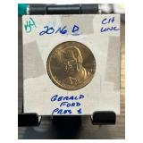 2016-D Gerald Ford Presidential $1 Coin
