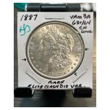 1887 Morgan Dollar Elite Clash VAM 3A